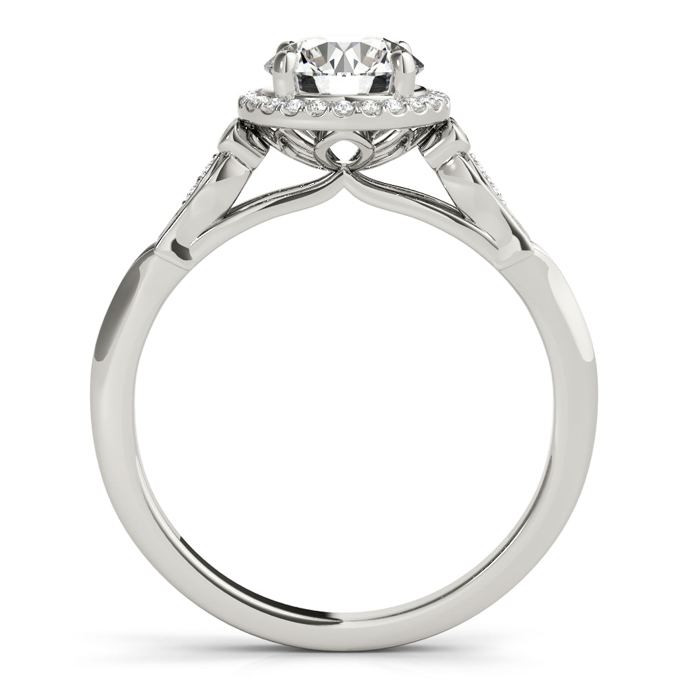 Round Diamond Engagement Ring · 0.58 ct tw