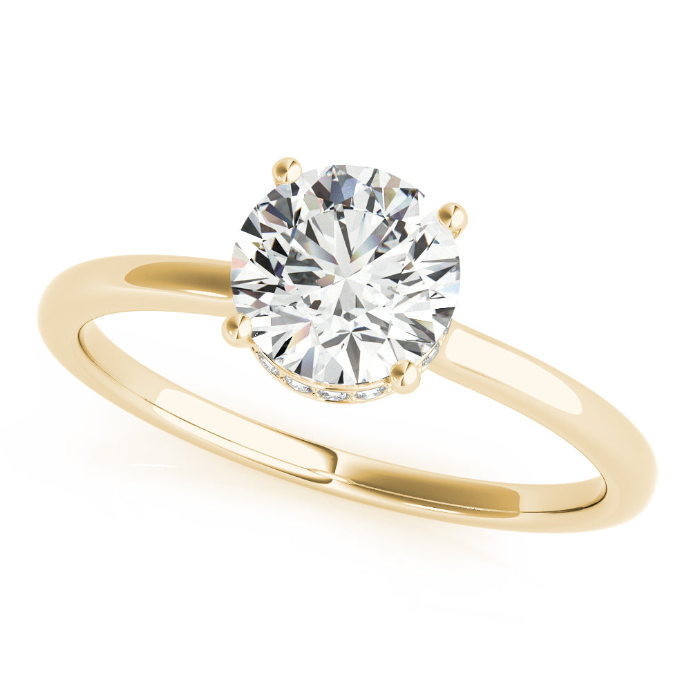 Round Diamond Engagement Ring · 0.86 ct tw