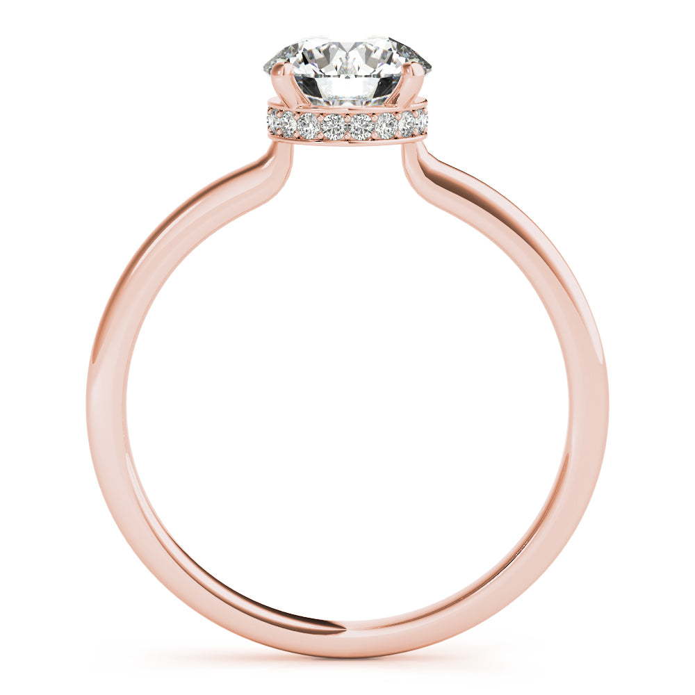 Round Diamond Engagement Ring · 0.86 ct tw