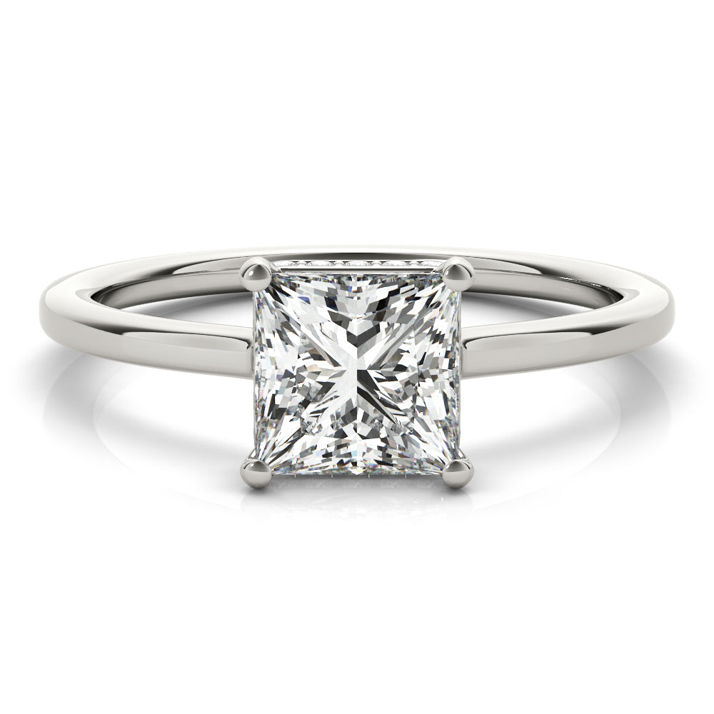 Square Princess Cut Diamond Engagement Ring · 1.60 ct tw