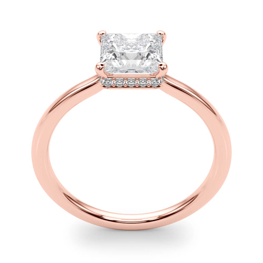 Square Princess Cut Diamond Engagement Ring · 0.81 ct tw