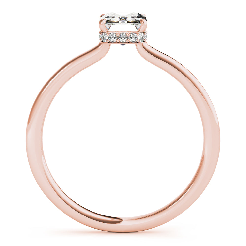 Emerald Cut Diamond Engagement Ring · 0.38 ct tw