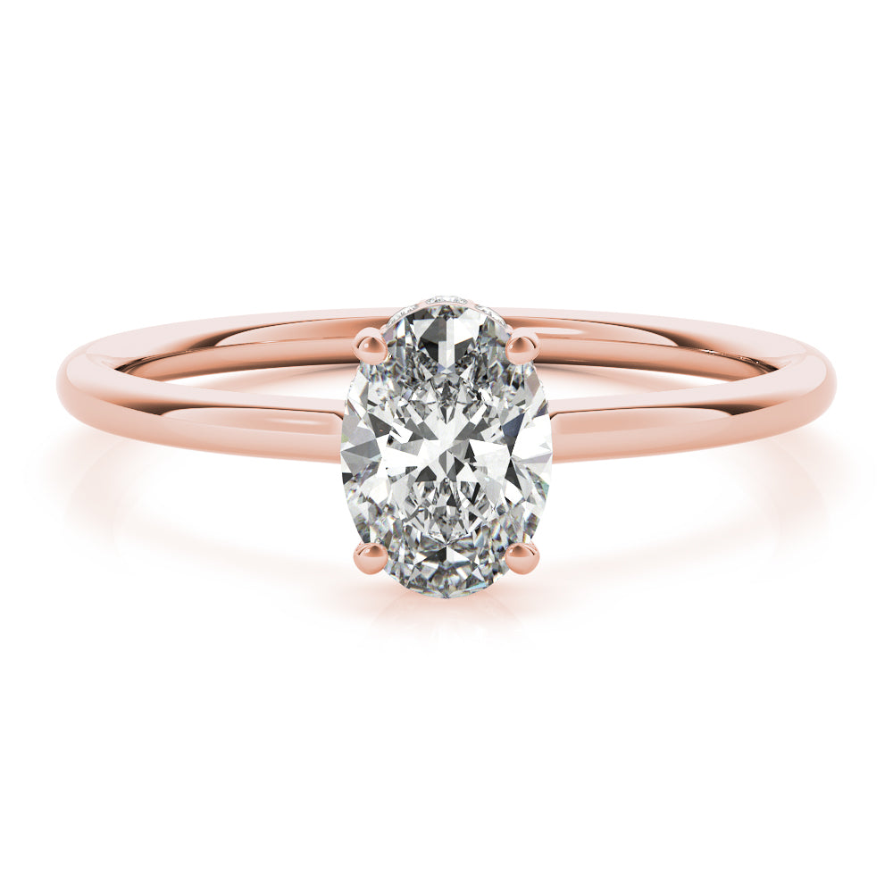Oval Diamond Engagement Ring · 1.01 ct tw