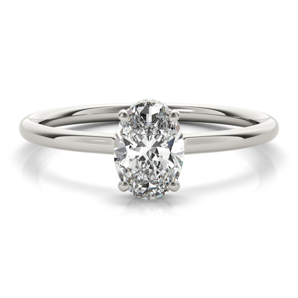 Oval Diamond Engagement Ring · 1.01 ct tw