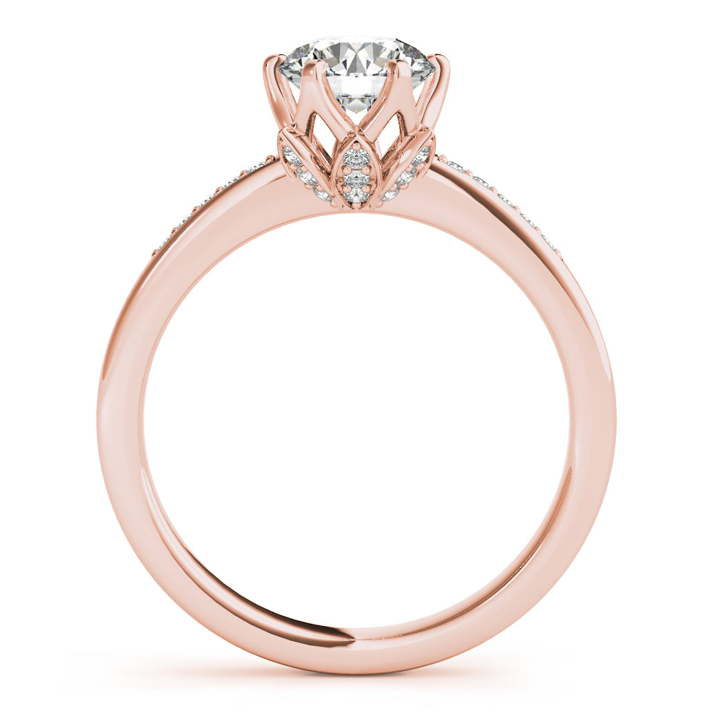 Round Diamond Engagement Ring · 0.87 ct tw