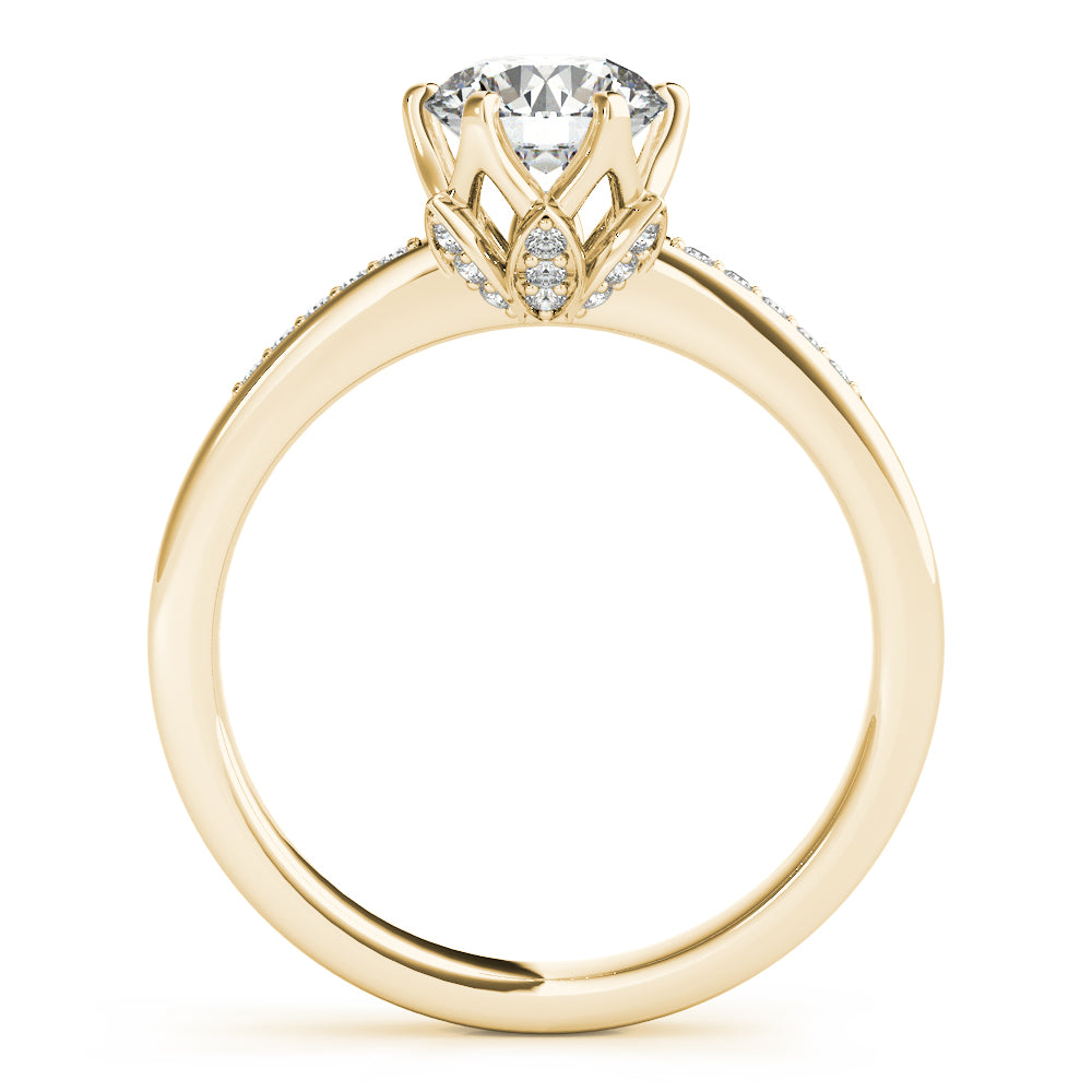 Round Diamond Engagement Ring · 0.87 ct tw