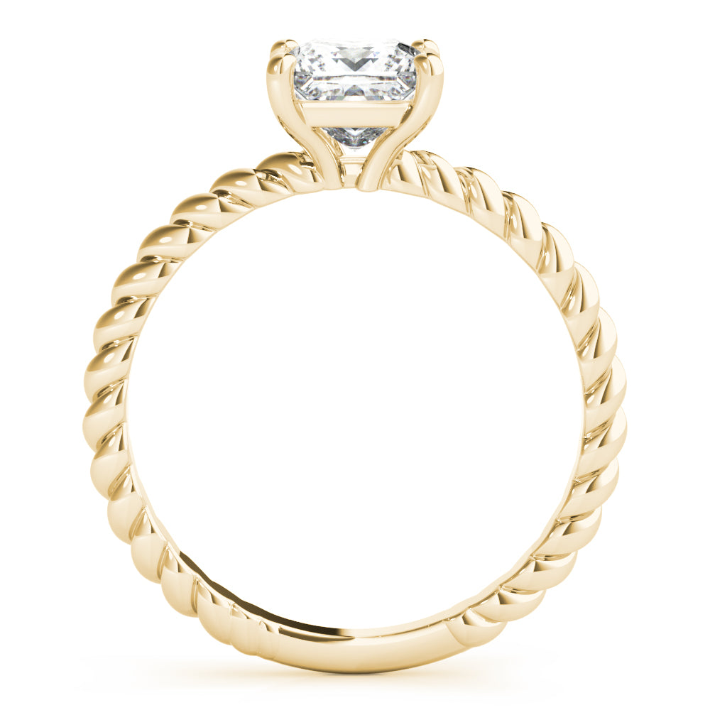 Square Twisted Shank Princess Diamond Engagement Ring · 2.50 ct tw
