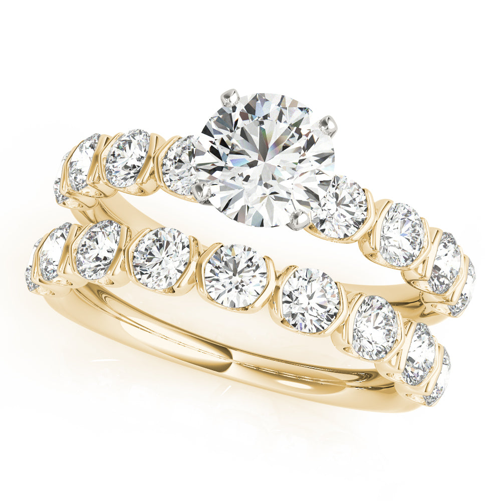 U Prong Diamond Engagement Ring · 0.80 ct tw