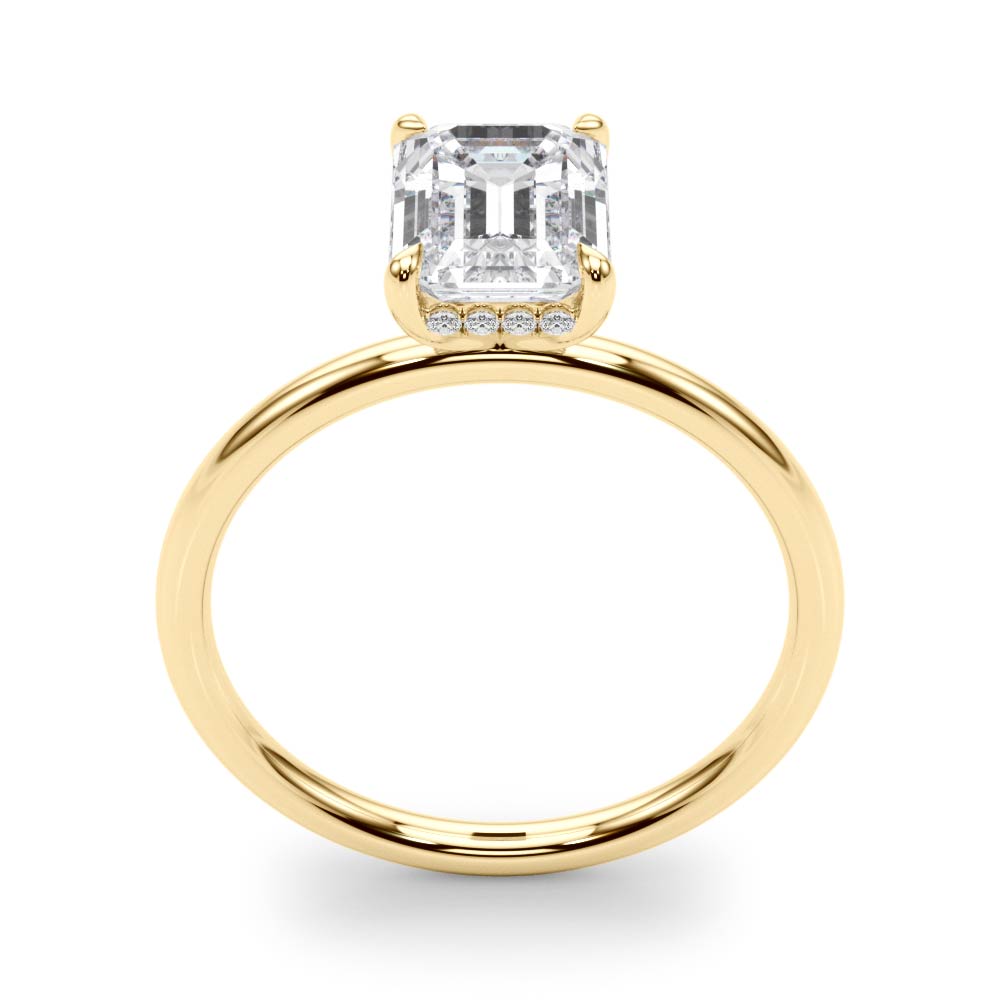 Emerald Cut Center Diamond Engagement Ring · 1.33 ct tw