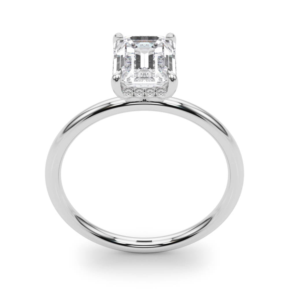 Emerald Cut Center Diamond Engagement Ring · 1.33 ct tw