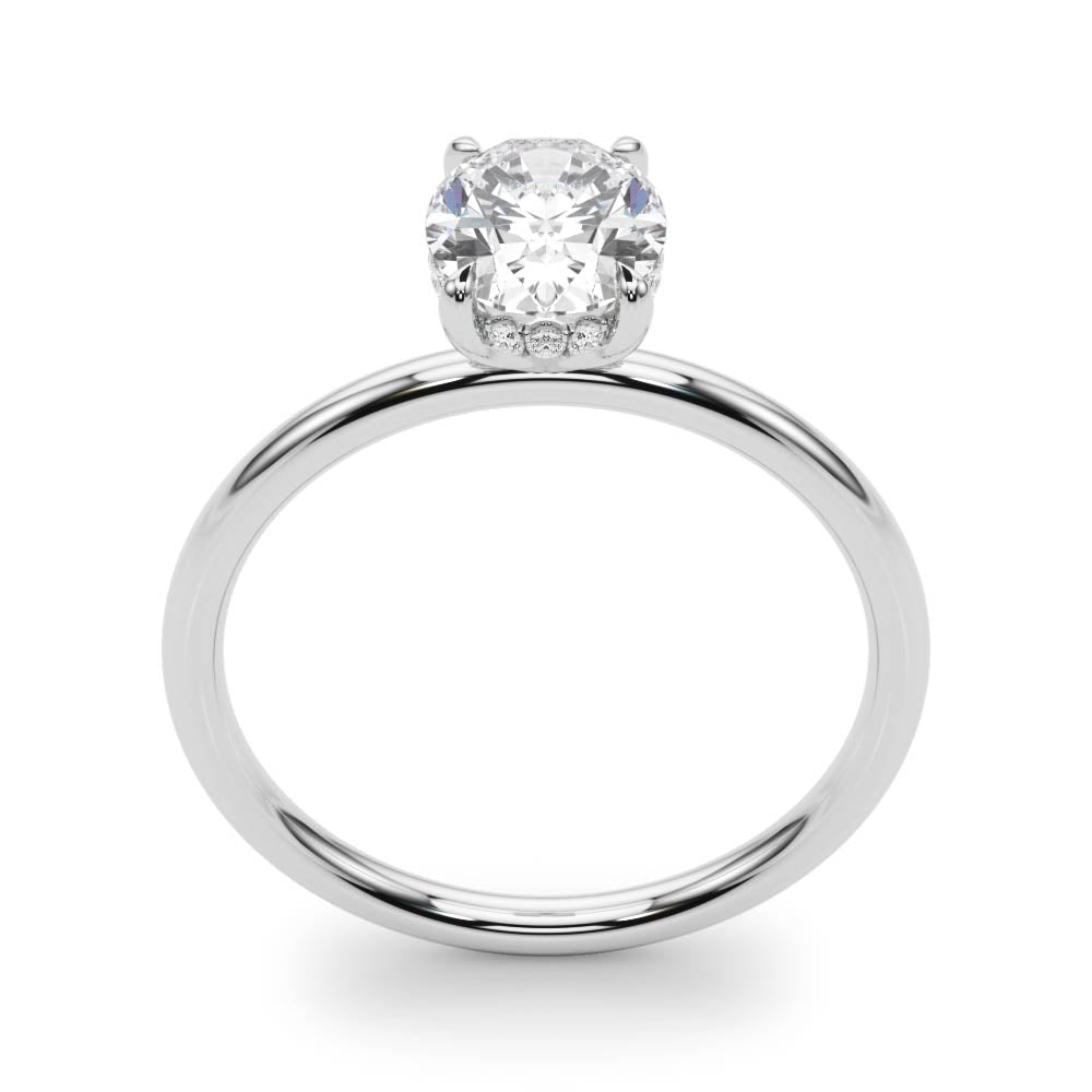 Oval Center Diamond Engagement Ring · 1.00 ct tw