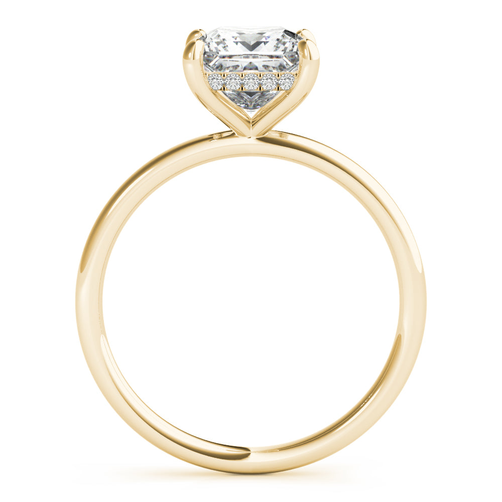 Square Princess Cut Center Diamond Engagement Ring · 1.41 ct tw