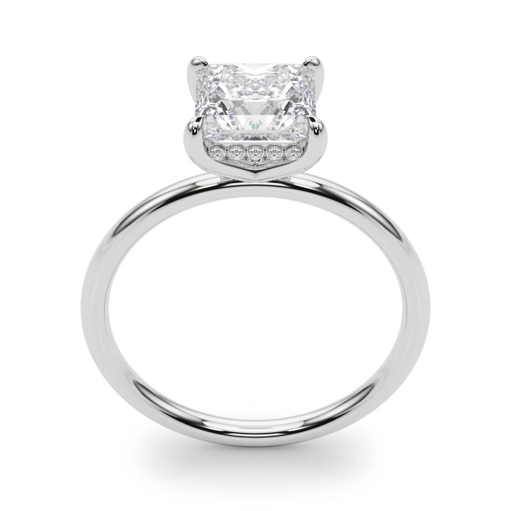 Square Princess Cut Center Diamond Engagement Ring · 1.56 ct tw