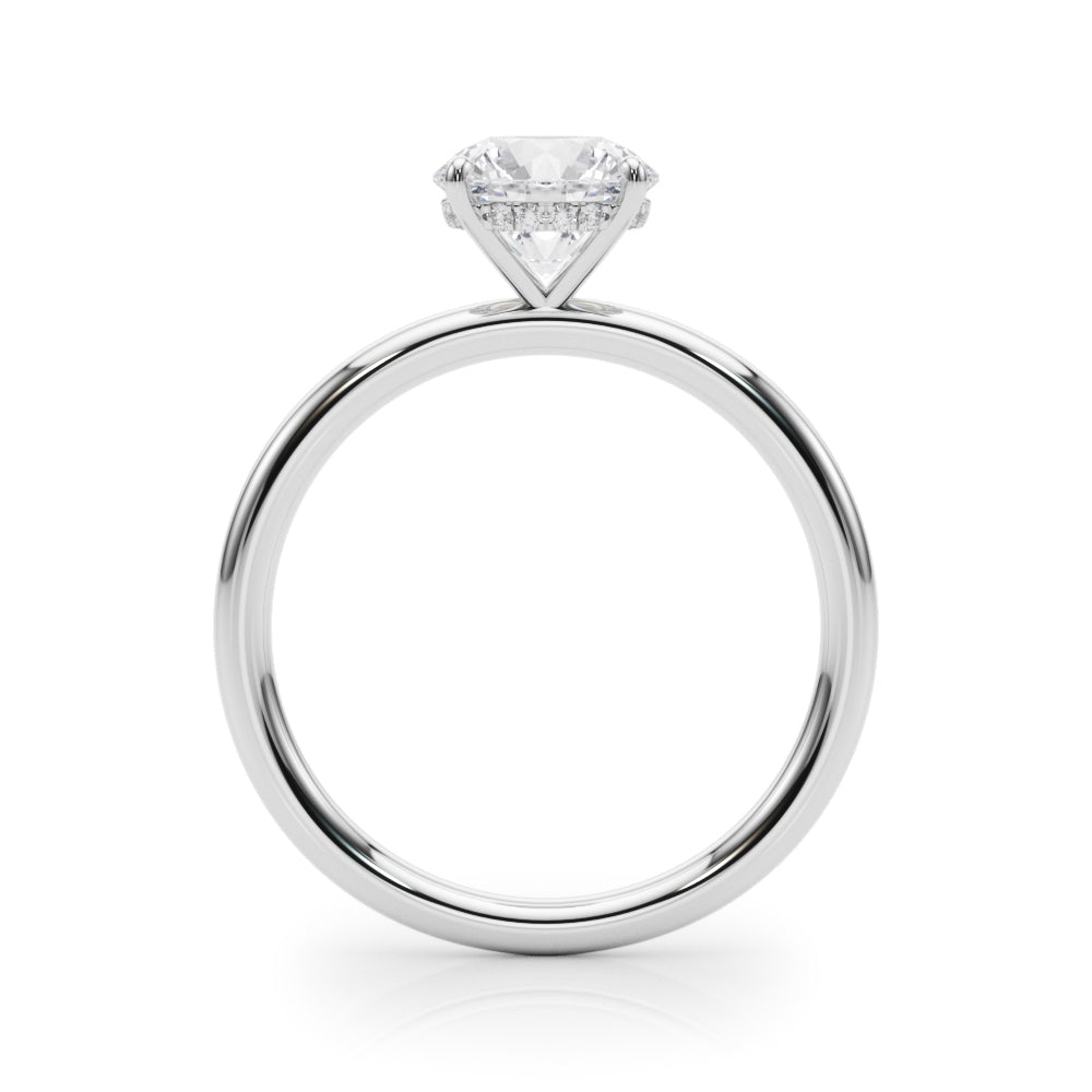 Round Center Diamond Engagement Ring · 2.08 ct tw