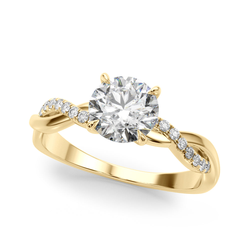 Round Diamond Engagement Ring · 2.10 ct tw