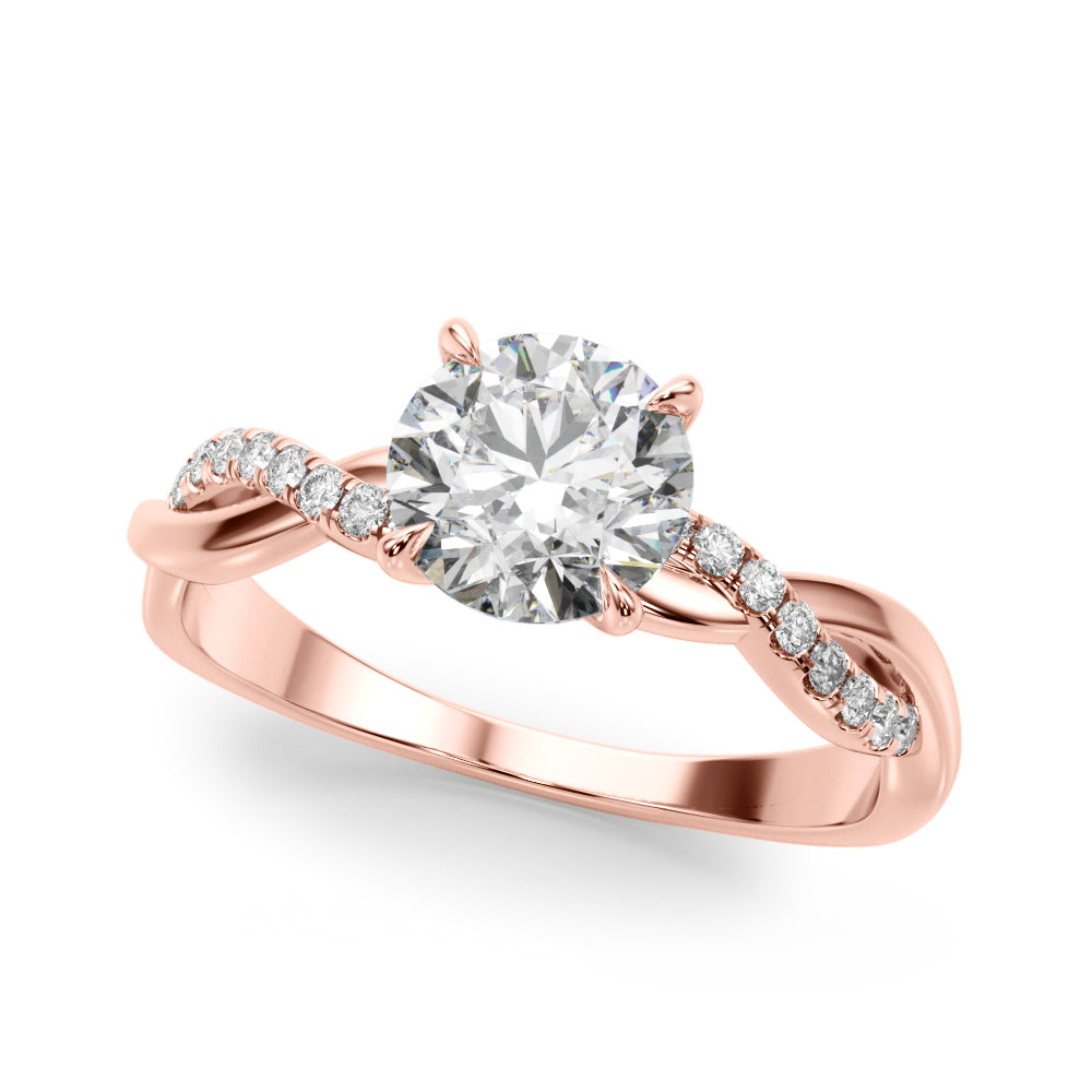 Round Diamond Engagement Ring · 2.10 ct tw