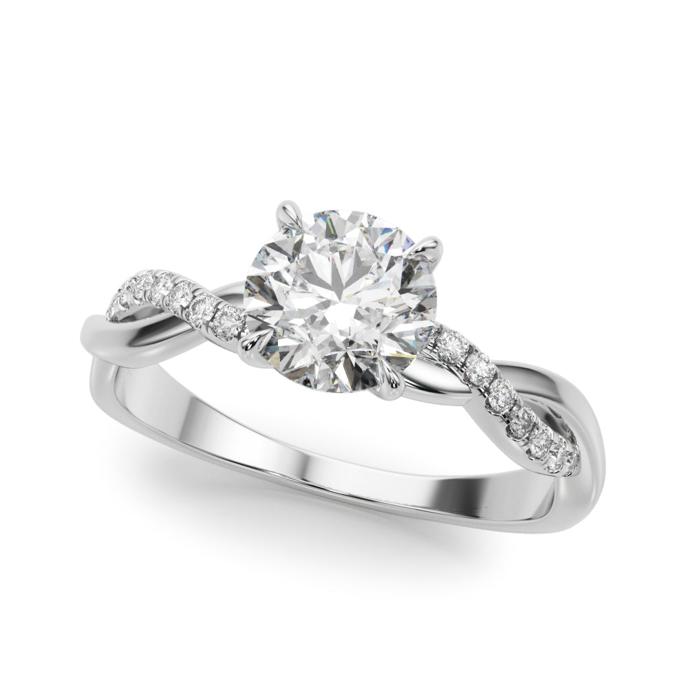 Round Diamond Engagement Ring · 2.10 ct tw