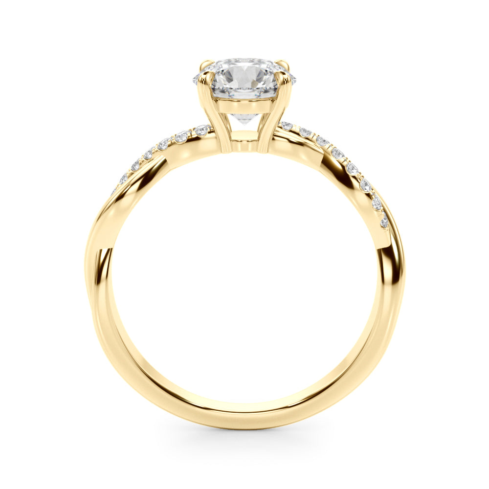 Round Diamond Engagement Ring · 1.10 ct tw