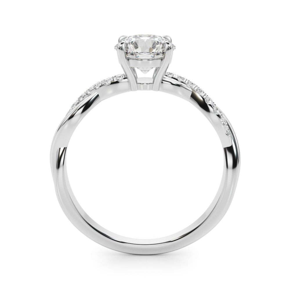 Round Diamond Engagement Ring · 0.43 ct tw