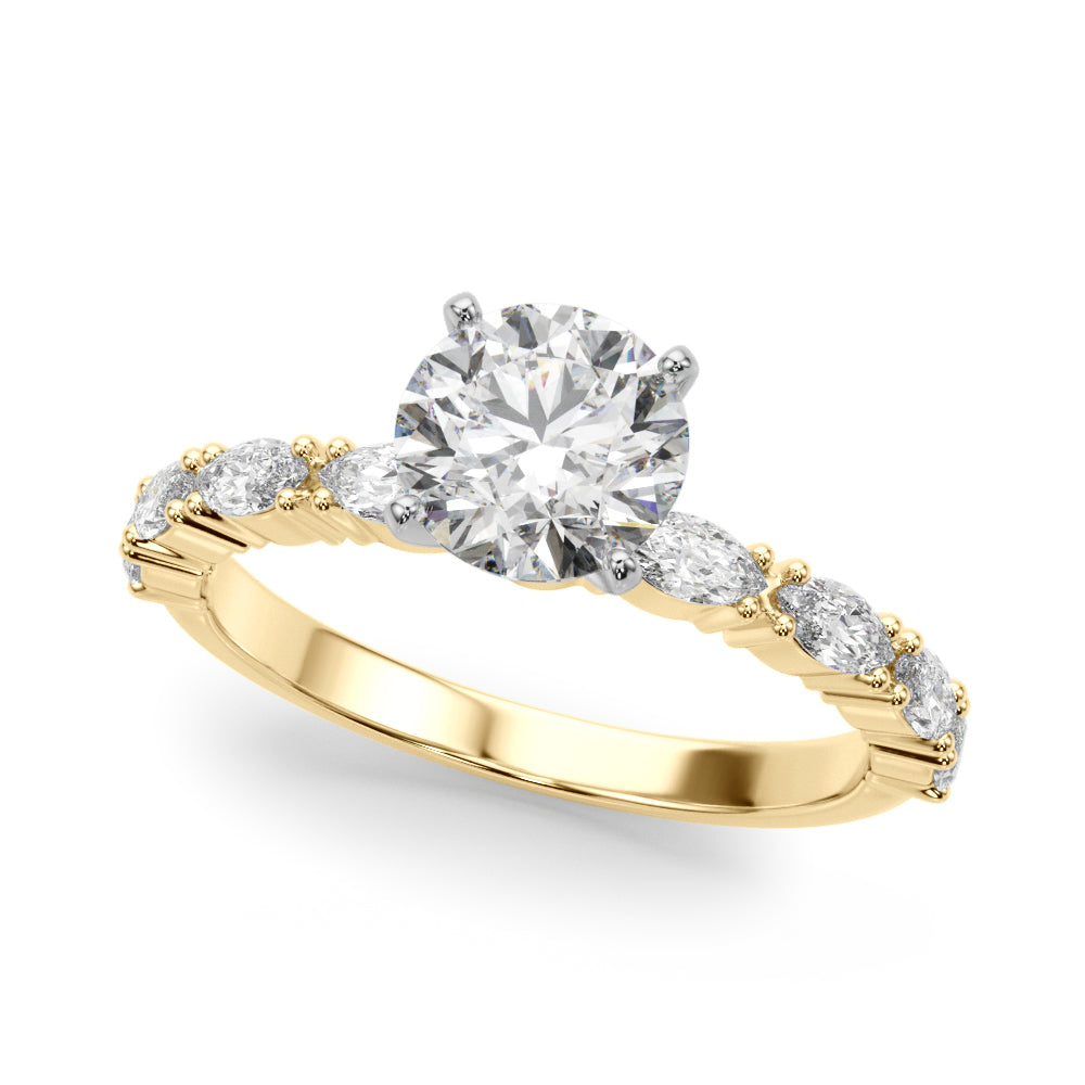 Remountring Diamond Engagement Ring · 0.56 ct tw