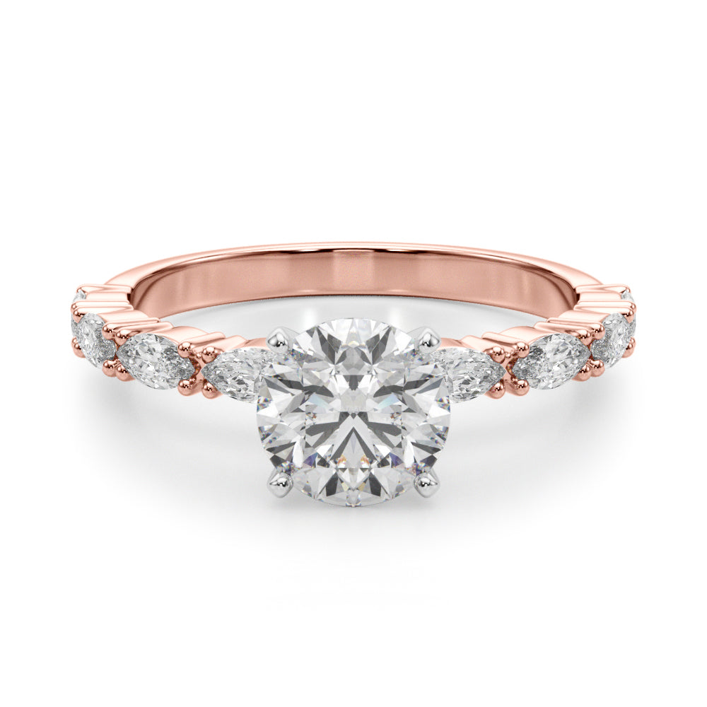 Remountring Diamond Engagement Ring · 0.56 ct tw