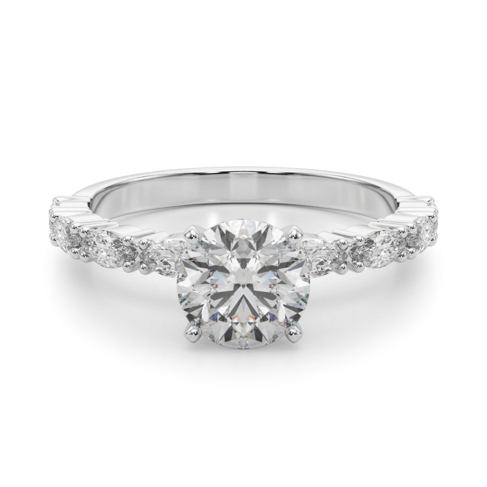 Remountring Diamond Engagement Ring · 0.56 ct tw