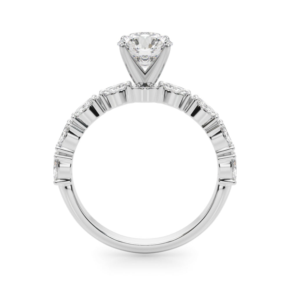 Remountring Diamond Engagement Ring · 0.56 ct tw