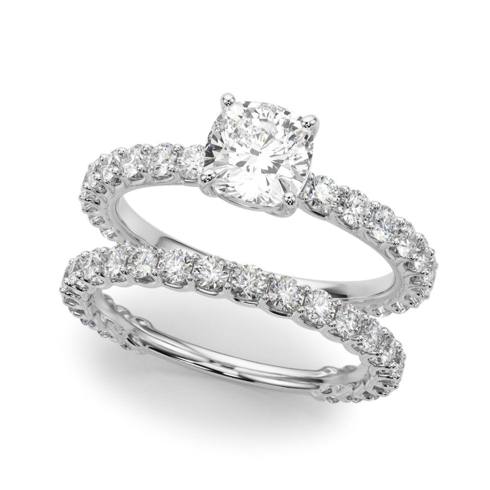 Cushion Diamond Engagement Ring · 0.66 ct tw