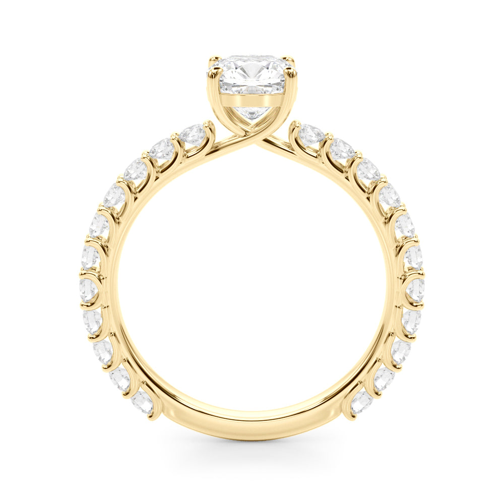 Cushion Diamond Engagement Ring · 0.66 ct tw