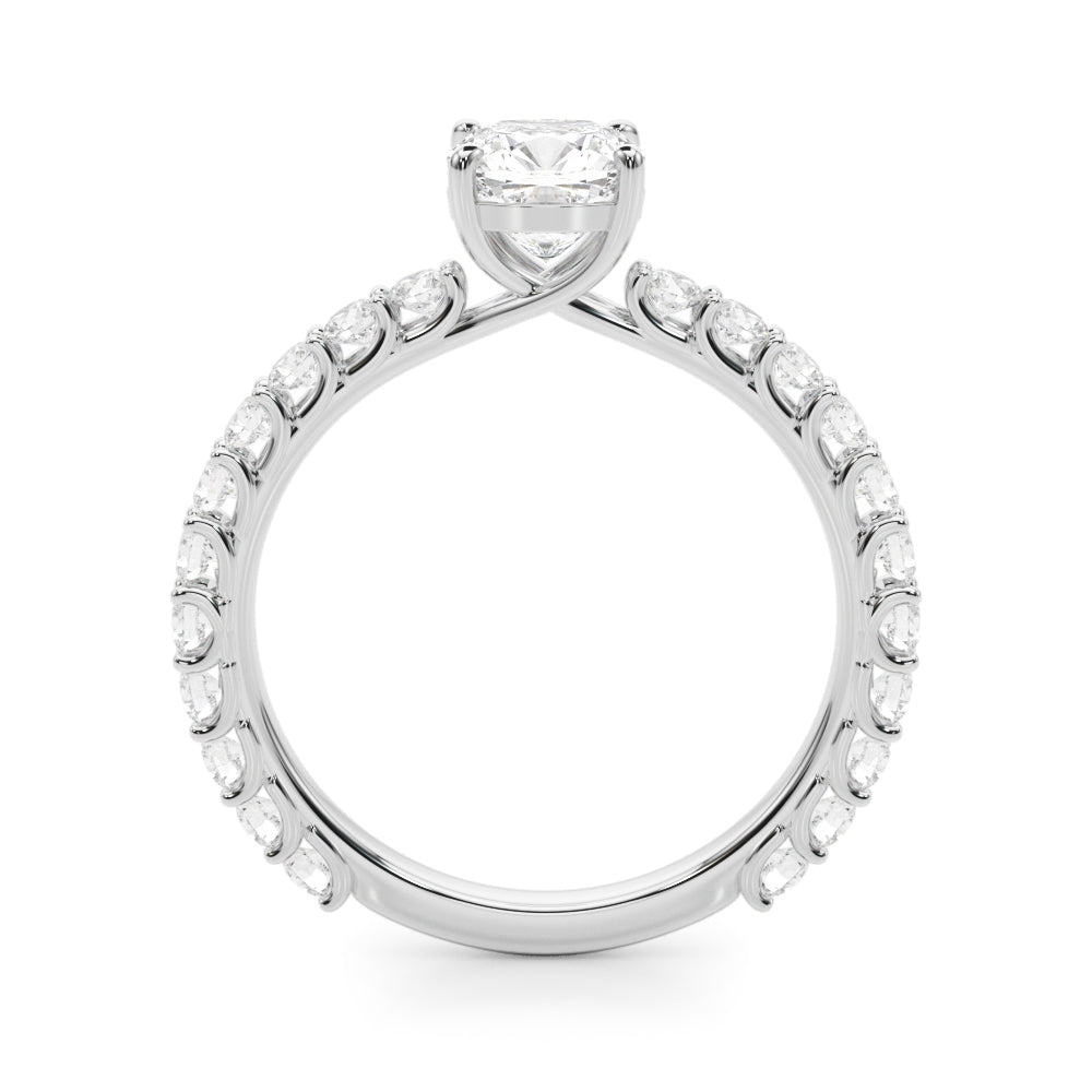 Cushion Diamond Engagement Ring · 0.66 ct tw