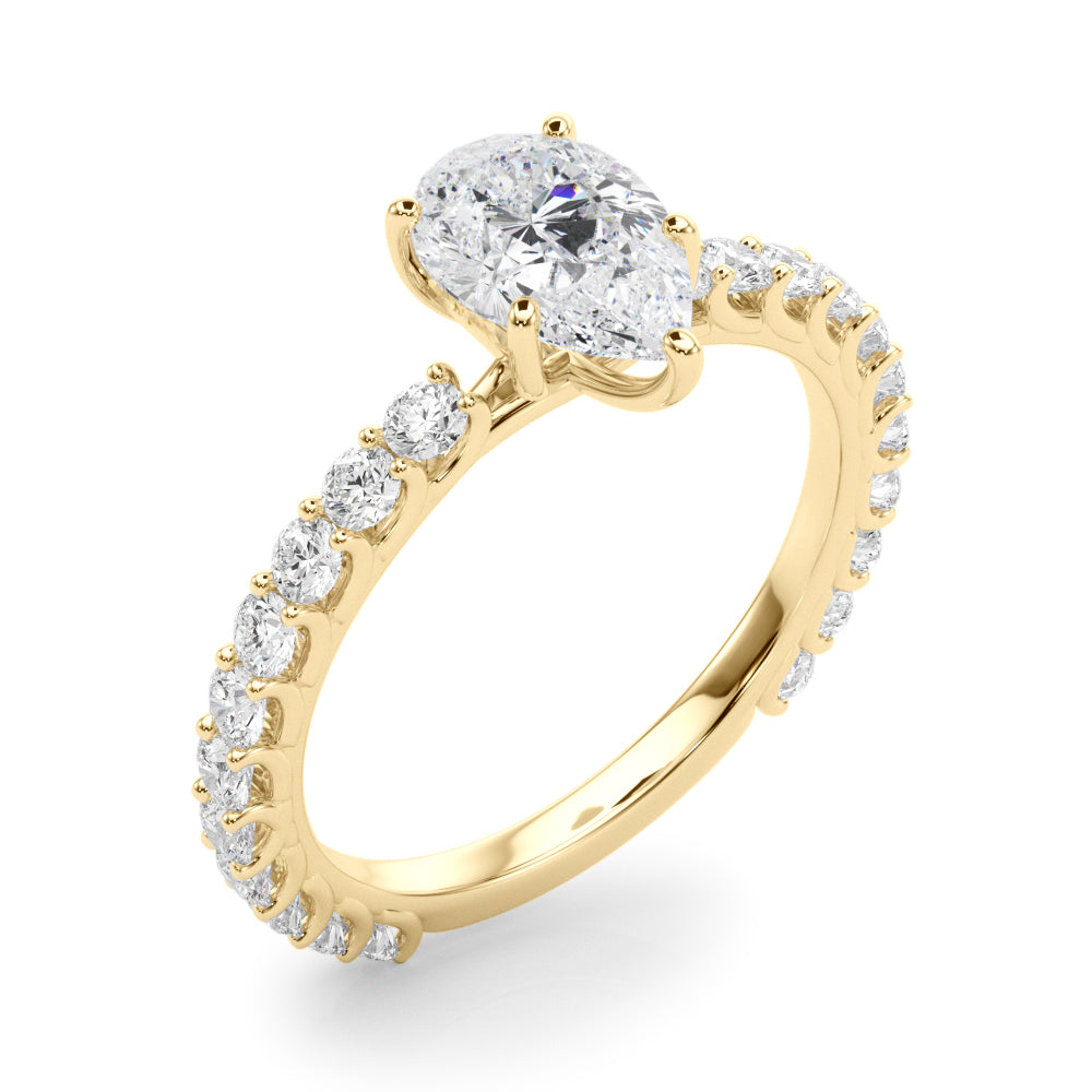 Pear Diamond Engagement Ring · 0.66 ct tw