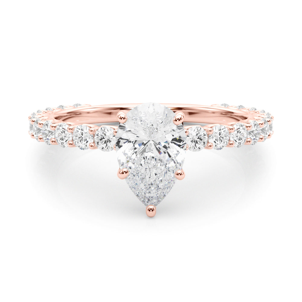Pear Diamond Engagement Ring · 0.66 ct tw