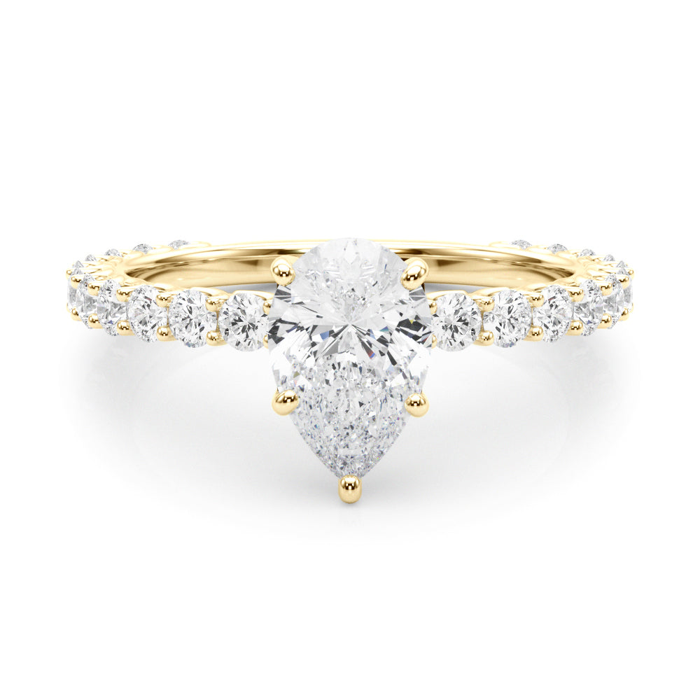 Pear Diamond Engagement Ring · 0.66 ct tw