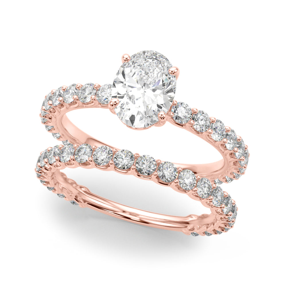 Oval Diamond Engagement Ring · 0.66 ct tw