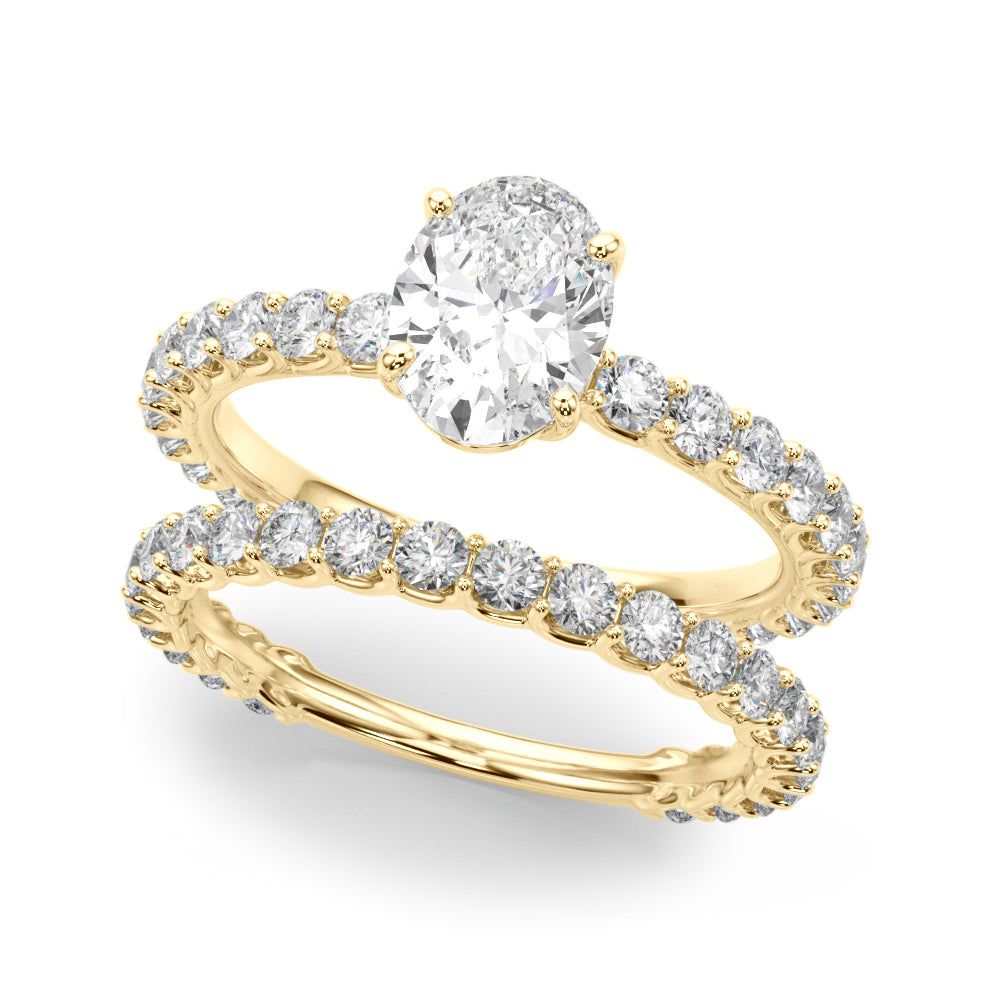 Oval Diamond Engagement Ring · 0.66 ct tw