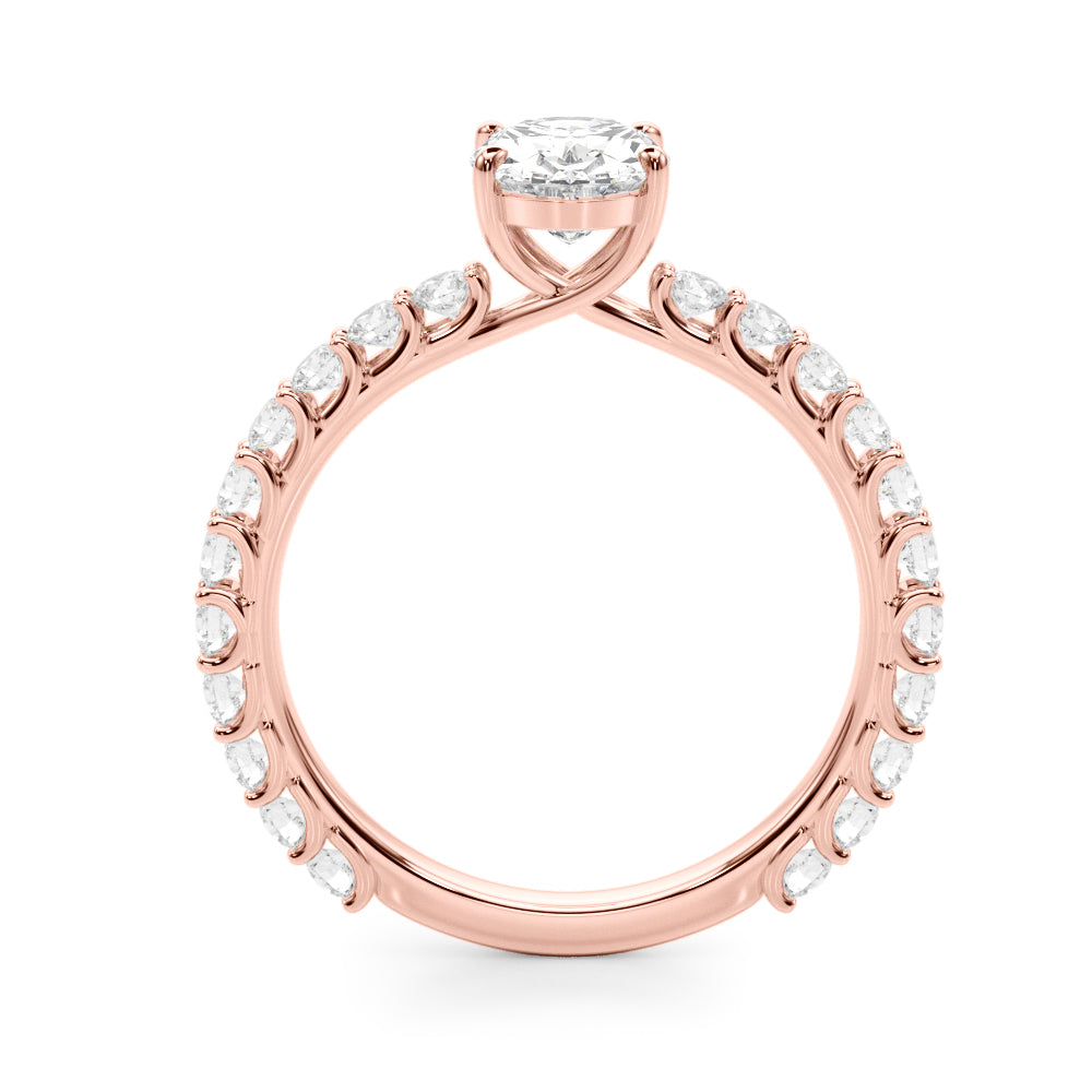 Oval Diamond Engagement Ring · 0.66 ct tw