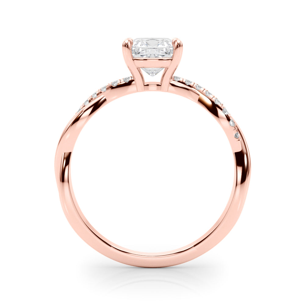 Cushion Diamond Engagement Ring · 0.43 ct tw