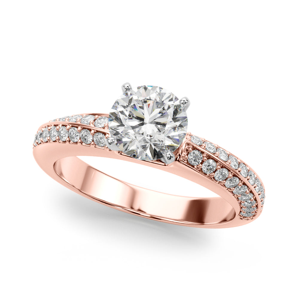 Remount Diamond Engagement Ring · 0.38 ct tw