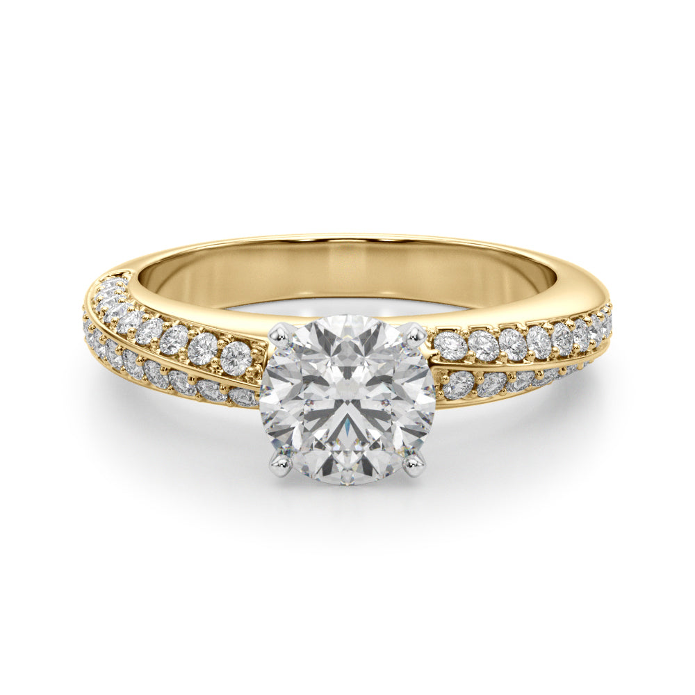 Remount Diamond Engagement Ring · 0.38 ct tw
