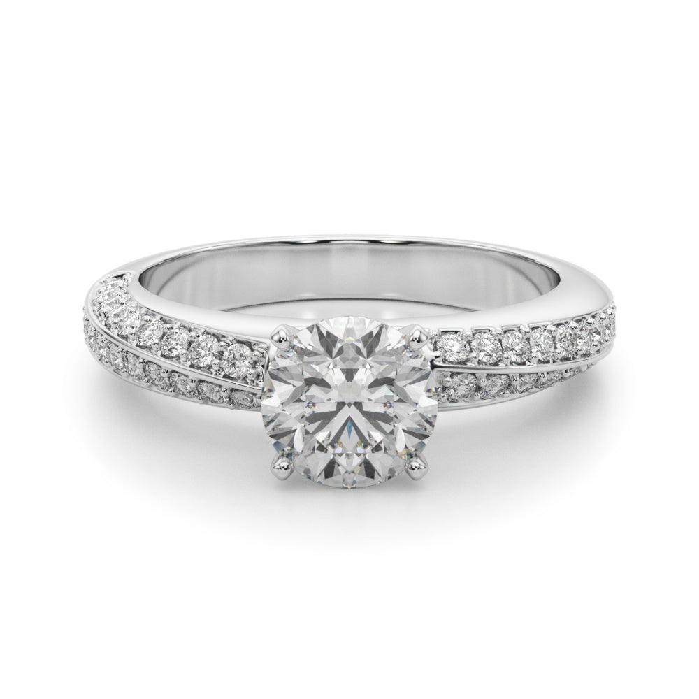 Remount Diamond Engagement Ring · 0.38 ct tw