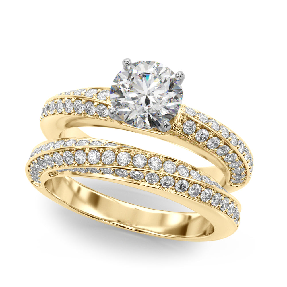 Remount Diamond Engagement Ring · 0.38 ct tw