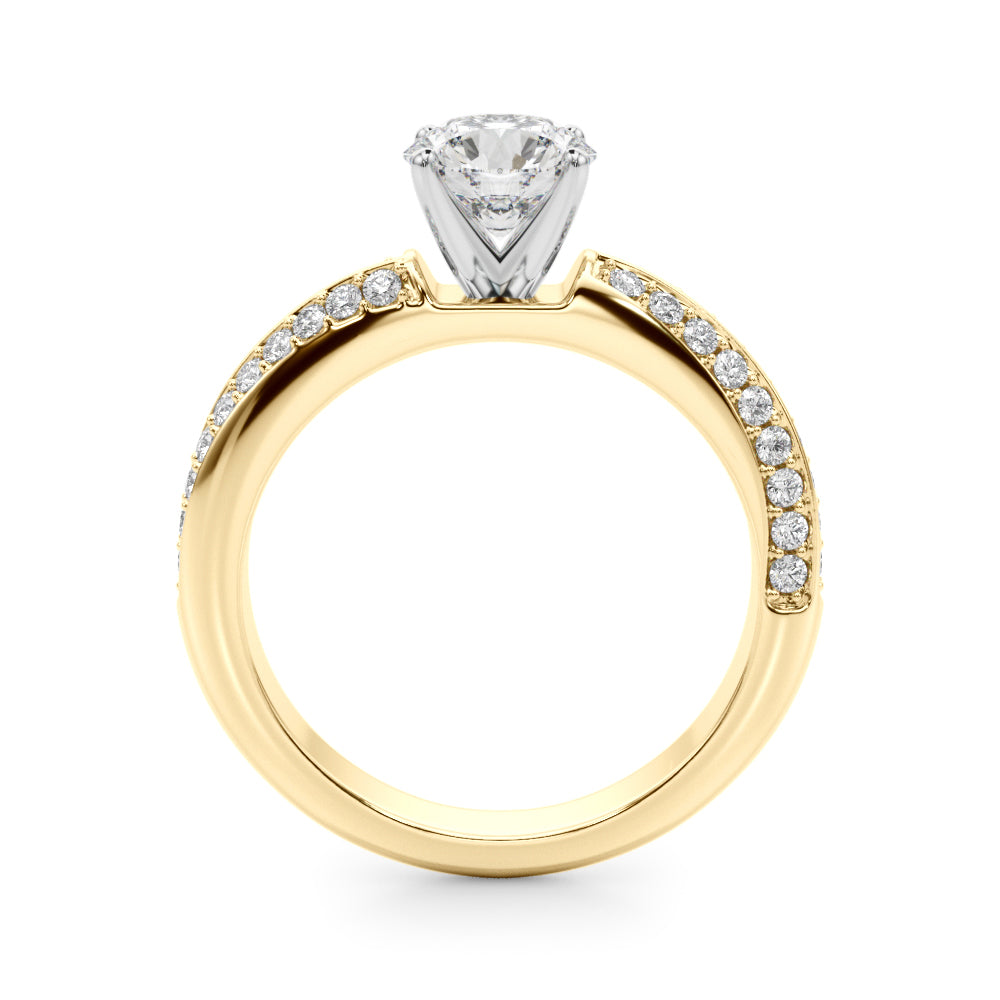 Remount Diamond Engagement Ring · 0.38 ct tw