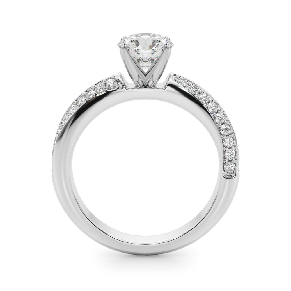 Remount Diamond Engagement Ring · 0.38 ct tw