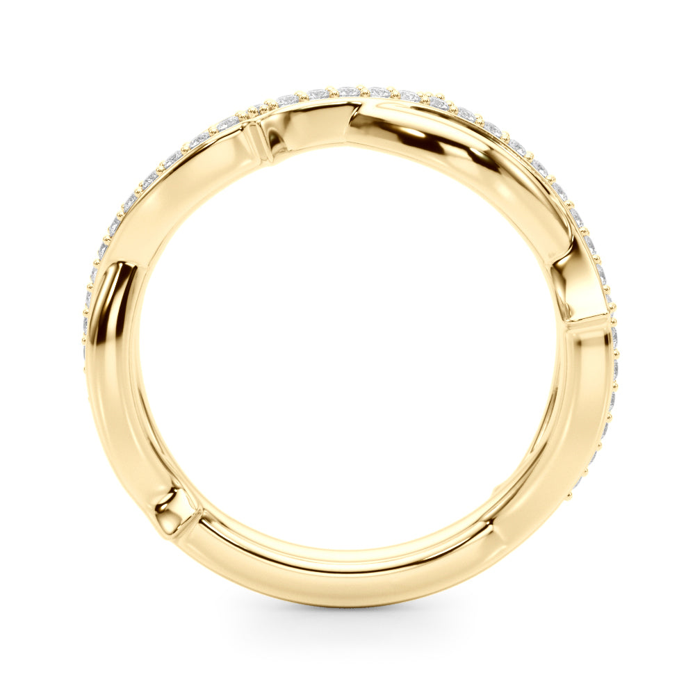 Twisted Diamond Fashion Ring · 0.18 ct tw