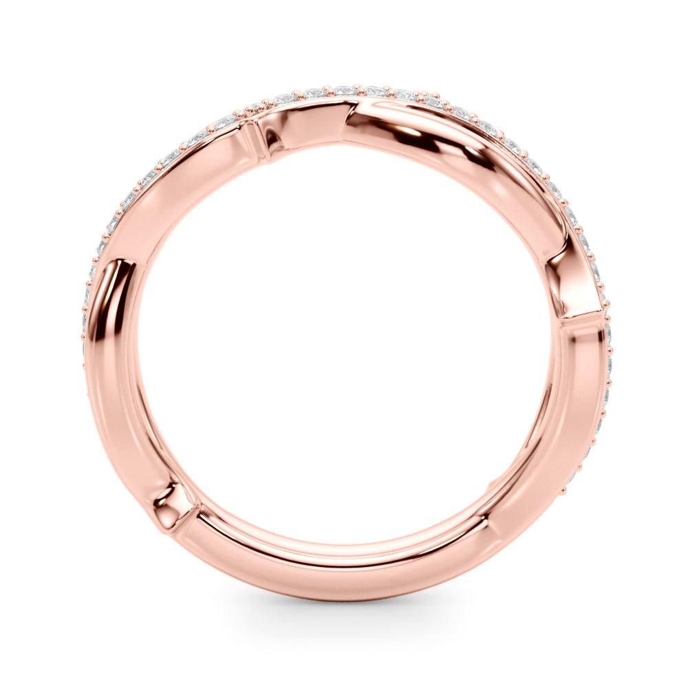 Twisted Diamond Fashion Ring · 0.18 ct tw