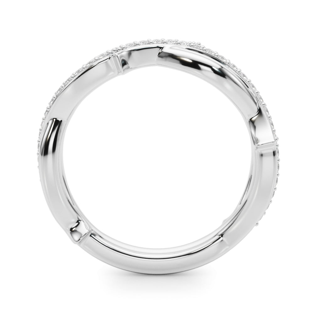 Twisted Diamond Fashion Ring · 0.18 ct tw