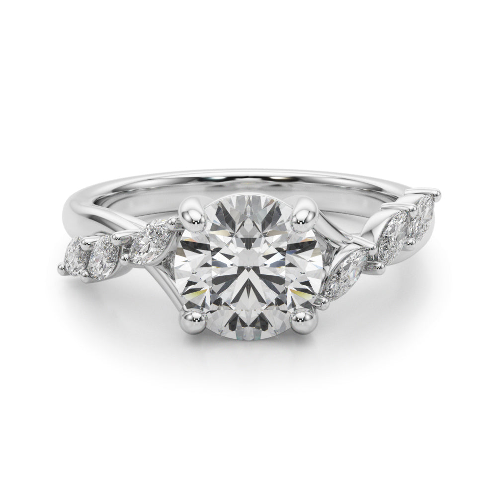 Round Diamond Engagement Ring · 1.17 ct tw