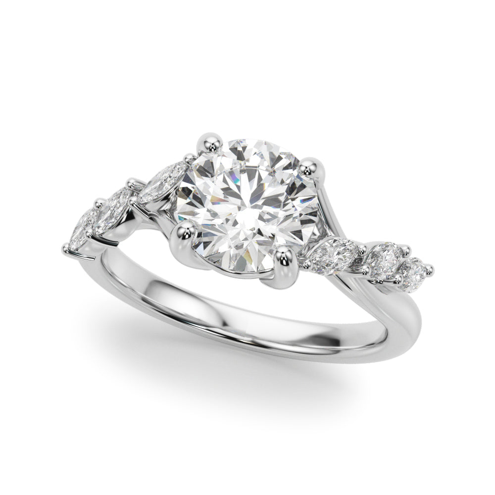 Round Diamond Engagement Ring · 1.17 ct tw