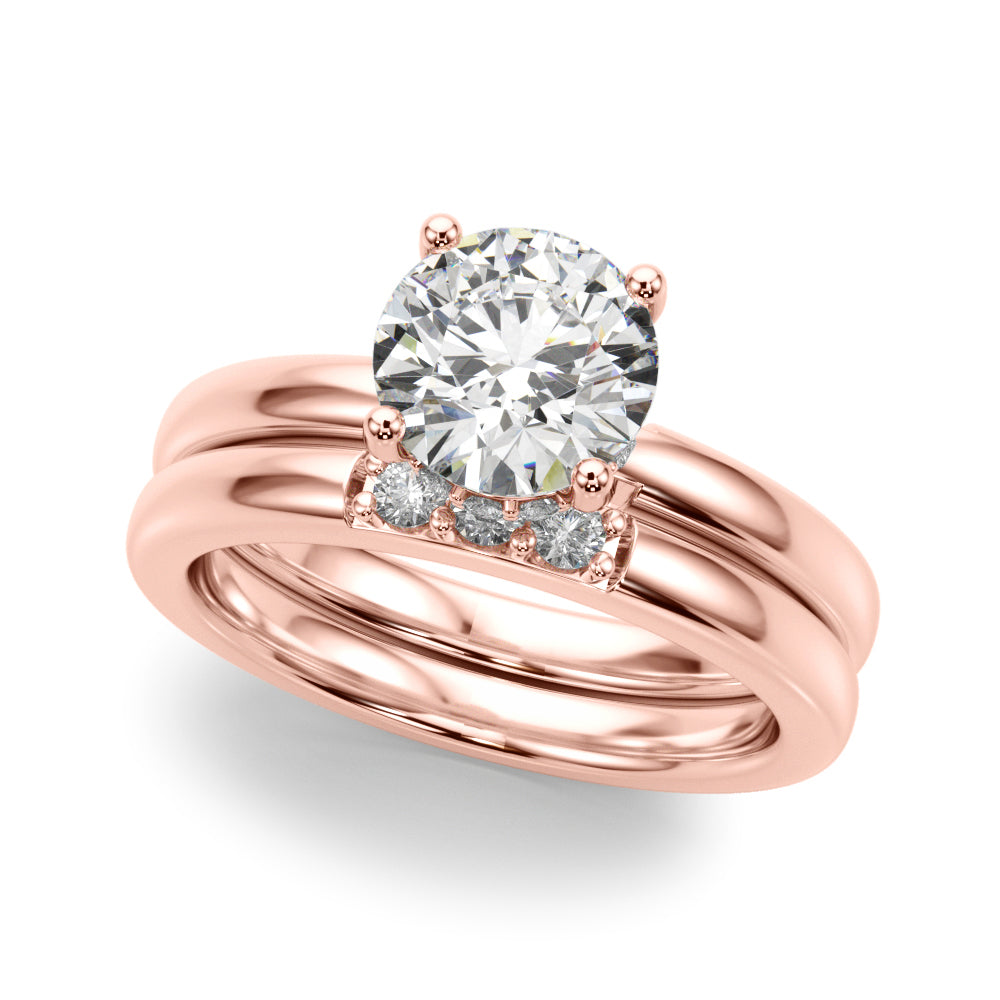 Round Diamond Engagement Ring · 0.92 ct tw