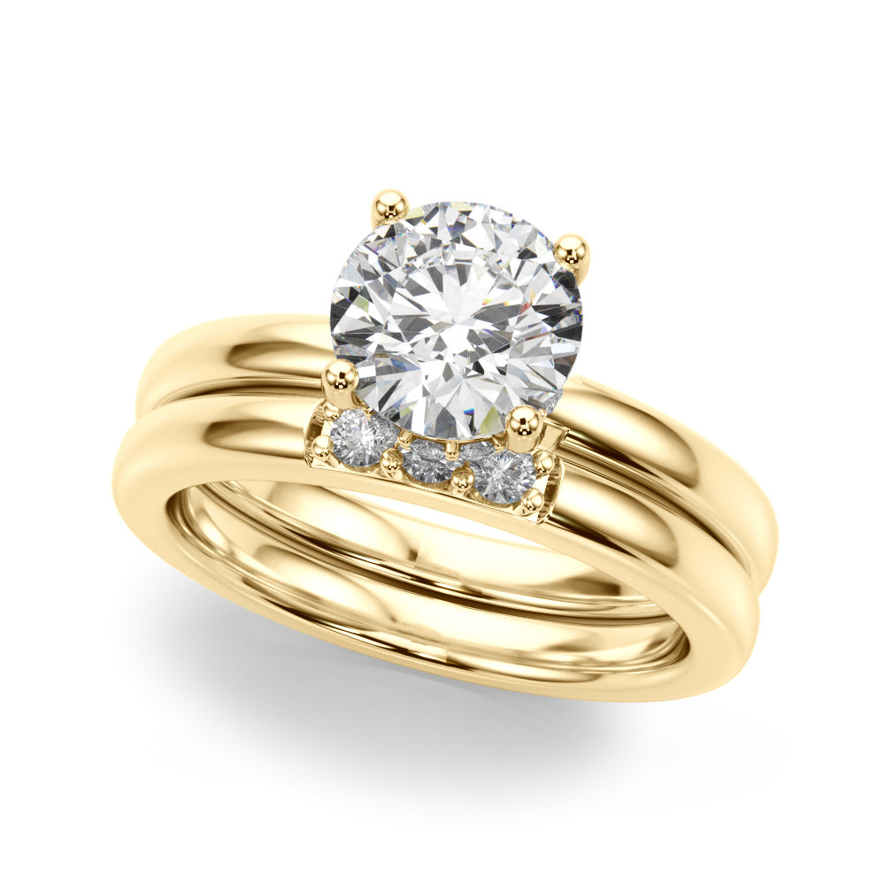 Round Diamond Engagement Ring · 0.92 ct tw